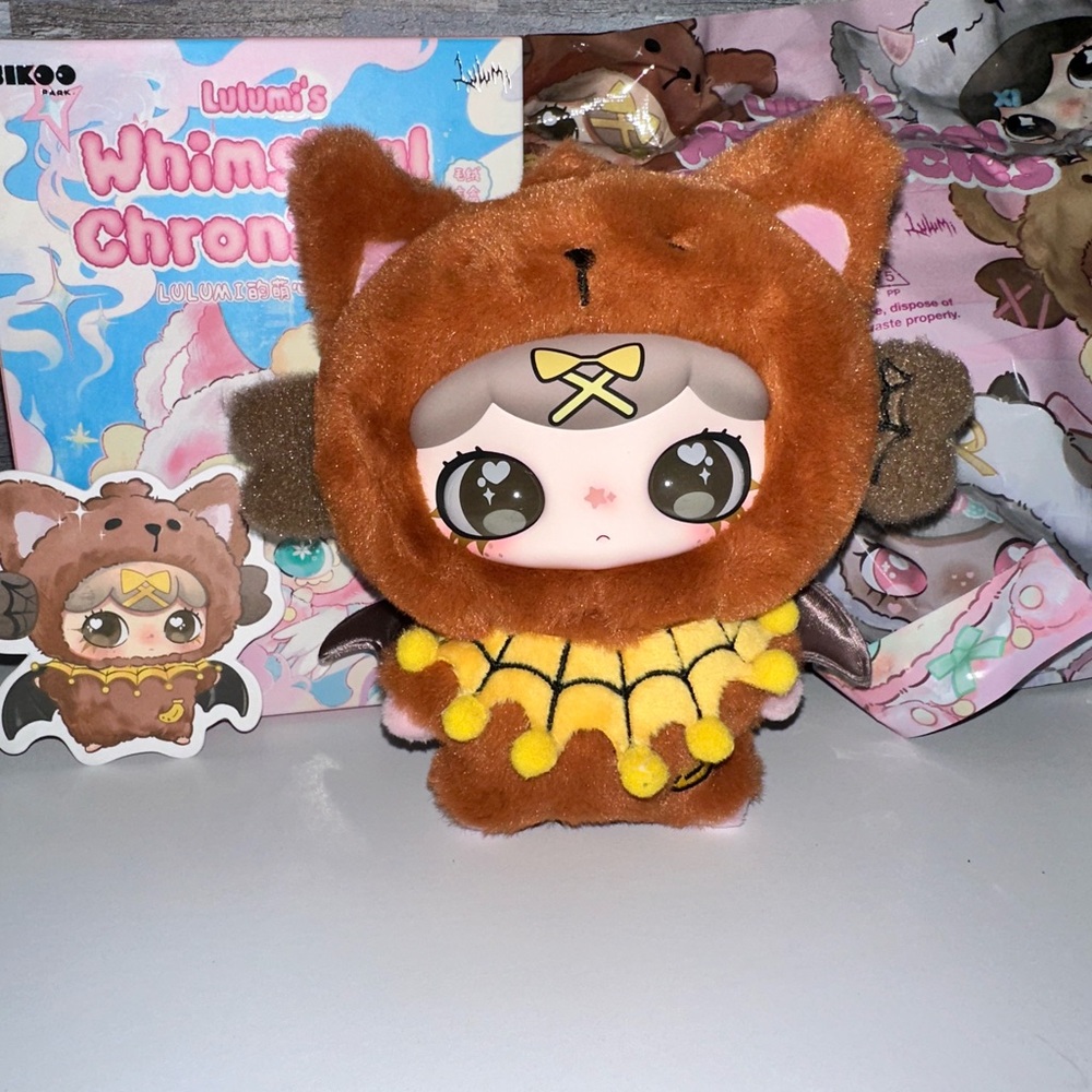 Lulumi scented plush pendant blind box "Sweet Bat"